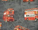 Red London Buses on Slate Grey With London Names